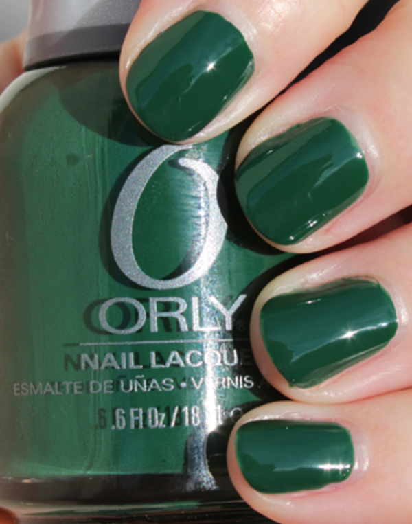 Nail polish swatch / manicure of shade Orly Wandering Vine