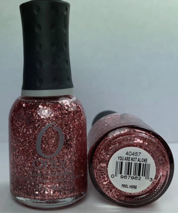 Nail polish swatch / manicure of shade Orly You Are Not Alone