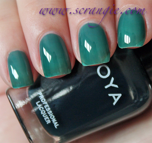 Nail polish swatch / manicure of shade Zoya Frida