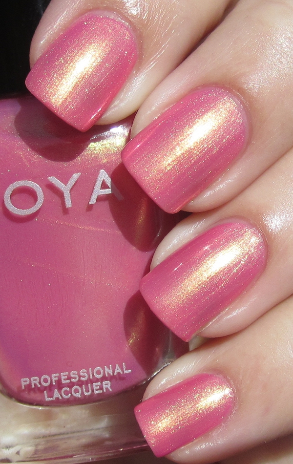 Nail polish swatch / manicure of shade Zoya Happi