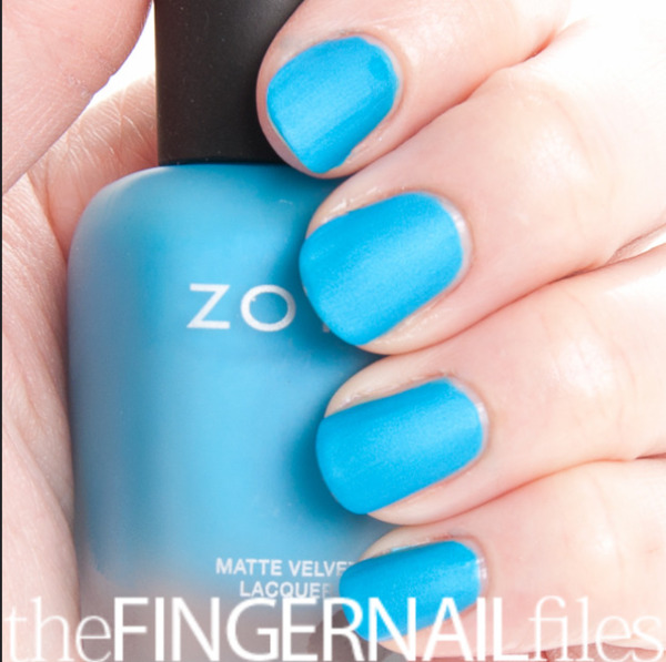 Nail polish swatch / manicure of shade Zoya Phoebe
