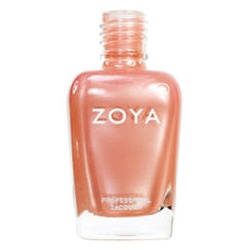 Nail polish swatch / manicure of shade Zoya Poppy