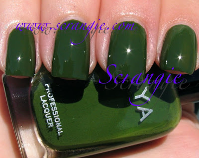 Nail polish swatch / manicure of shade Zoya Shawn