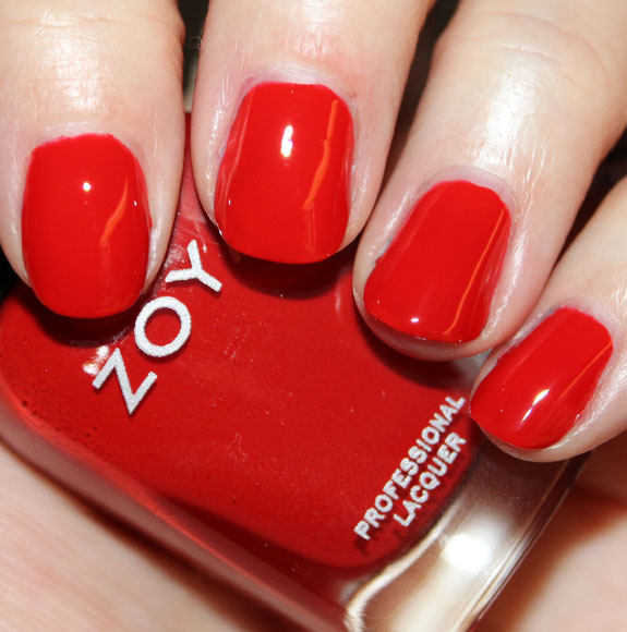 Nail polish swatch / manicure of shade Zoya Tamsen