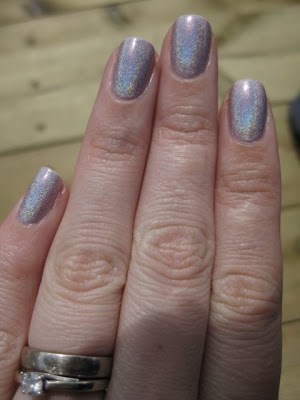 Nail polish swatch / manicure of shade Color Club Fashion Addict