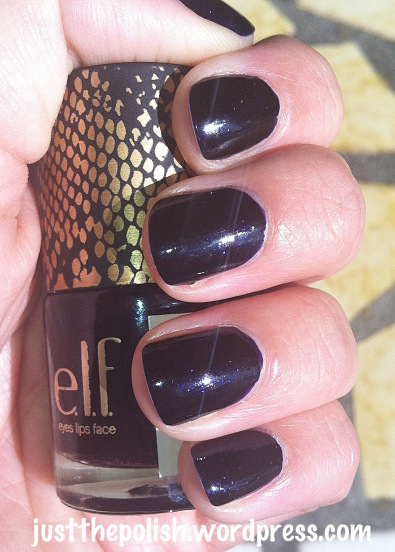 Nail polish swatch / manicure of shade E.L.F. unnamed