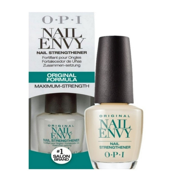 Nail polish swatch / manicure of shade OPI Nail Envy