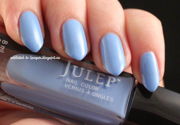 Nail polish swatch / manicure of shade Julep Margaret