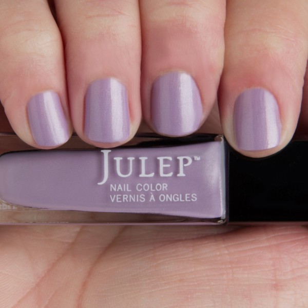 Nail polish swatch / manicure of shade Julep Alice