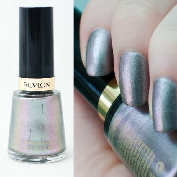 Nail polish swatch / manicure of shade Revlon Smoldering