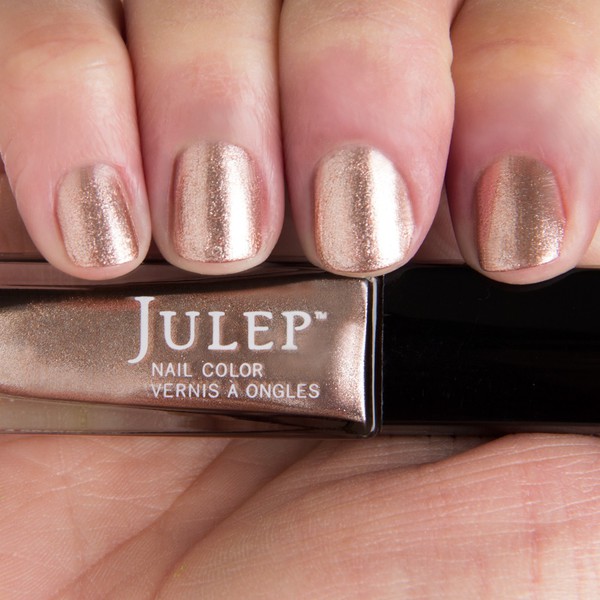 Nail polish swatch / manicure of shade Julep Zelda