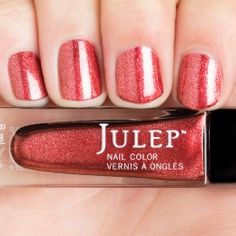 Nail polish swatch / manicure of shade Julep Tori