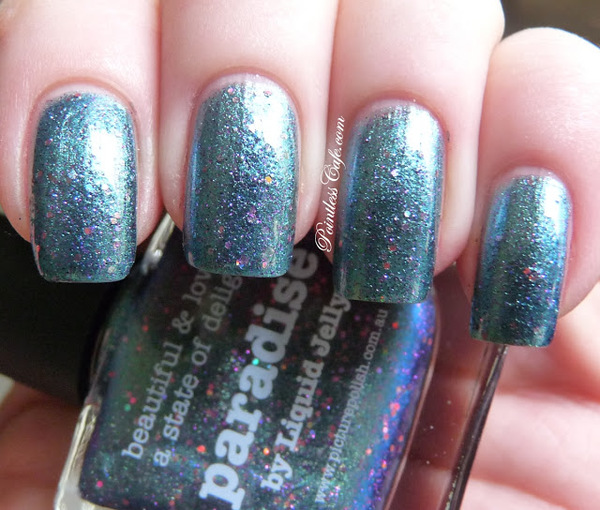 Nail polish swatch / manicure of shade piCture pOlish Paradise