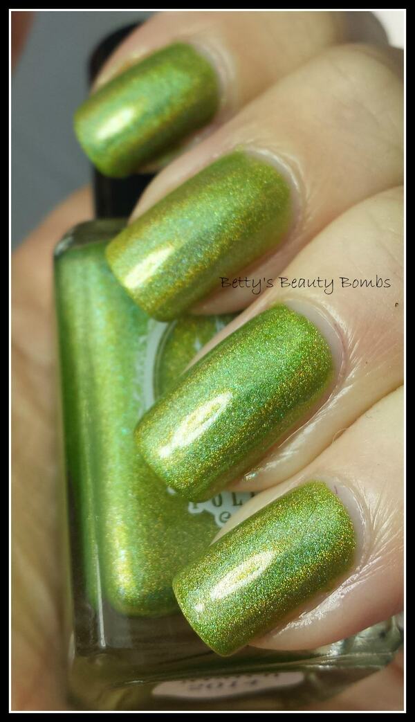 Nail polish swatch / manicure of shade Enchanted Polish March 2014