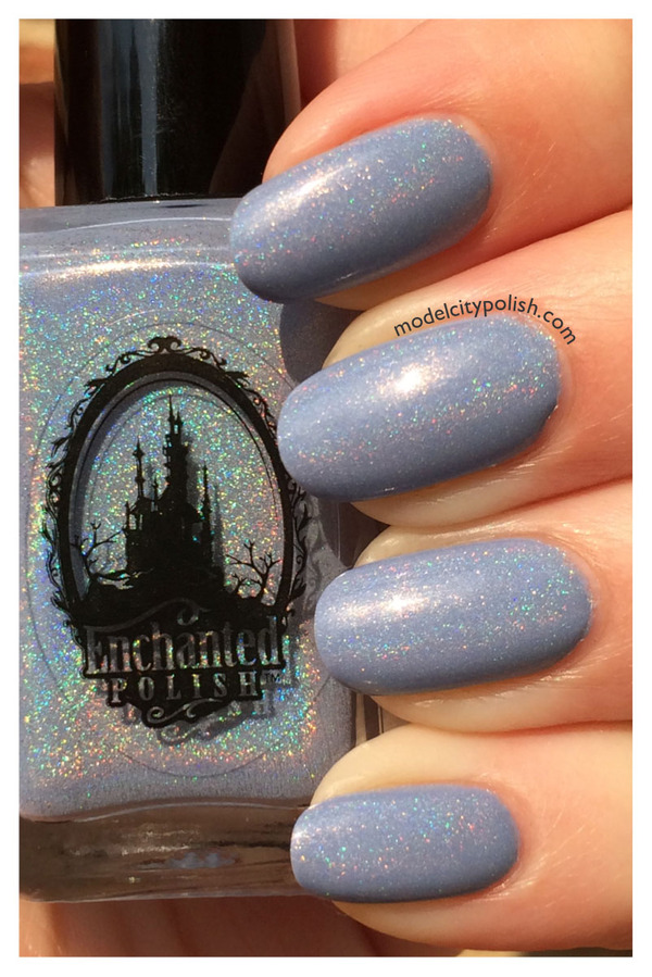 Nail polish swatch / manicure of shade Enchanted Polish April 2014