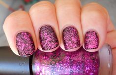 Nail polish swatch / manicure of shade Sephora by OPI G-listen To Your Heart