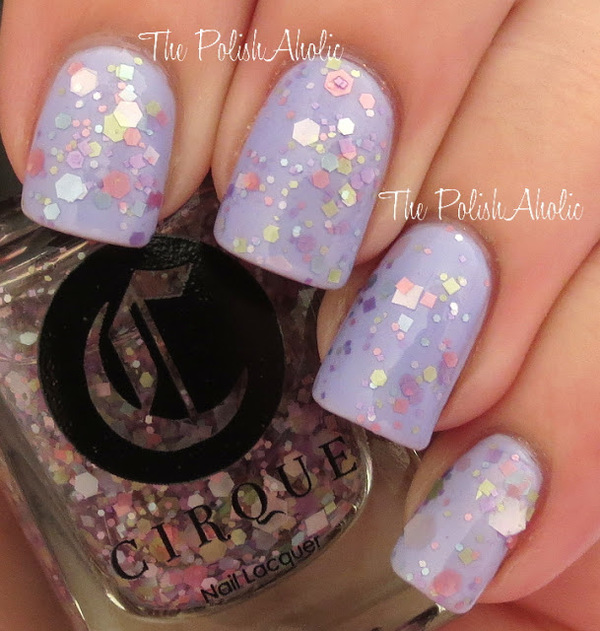 Nail polish swatch / manicure of shade Cirque Colors Lullaby