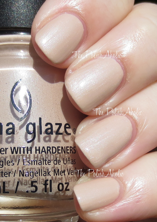 Nail polish swatch / manicure of shade China Glaze Don't Honk Your Thorn