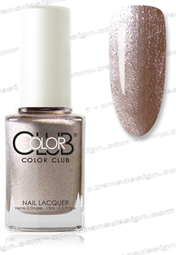 Nail polish swatch / manicure of shade Color Club Antiquated