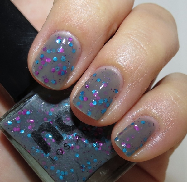 Nail polish swatch / manicure of shade NCLA Sugar Fix