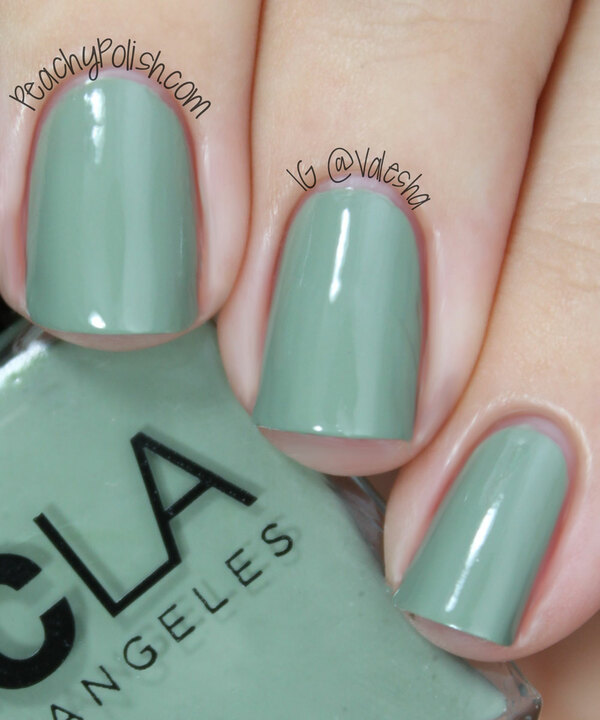 Nail polish swatch / manicure of shade NCLA The Spa Comes to Me!