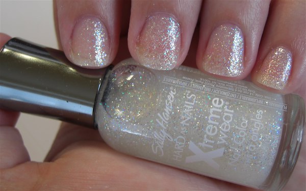 Nail polish swatch / manicure of shade Sally Hansen Disco Ball