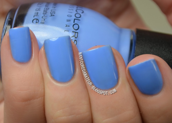 Nail polish swatch / manicure of shade Sinful Colors Sail la Vie