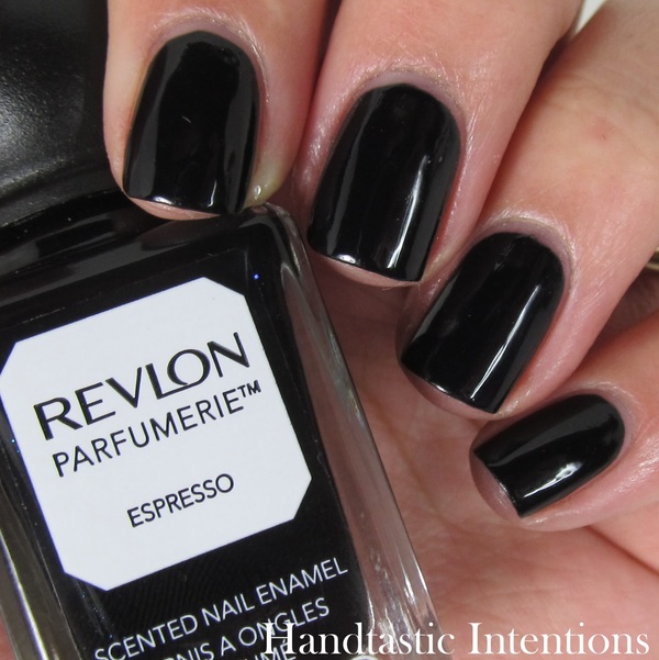 Nail polish swatch / manicure of shade Revlon Espresso
