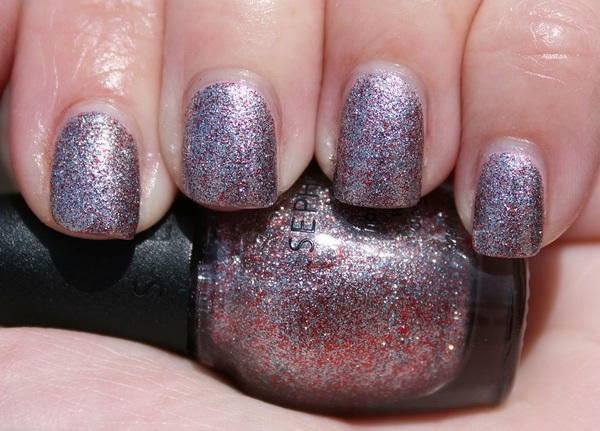 Nail polish swatch / manicure of shade Sephora by OPI Arose Beyond Shimmer