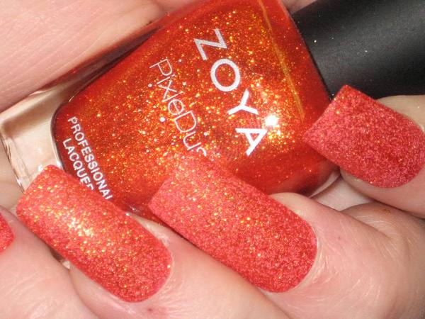 Nail polish swatch / manicure of shade Zoya Dhara