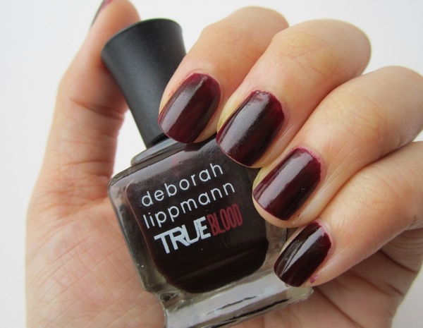 Nail polish swatch / manicure of shade Deborah Lippmann Let It Bleed