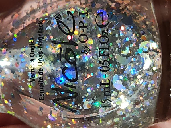 Nail polish swatch / manicure of shade Nicole by OPI Pixie Glitter