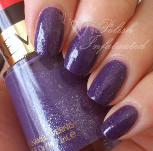 Nail polish swatch / manicure of shade Revlon Royal Cloak