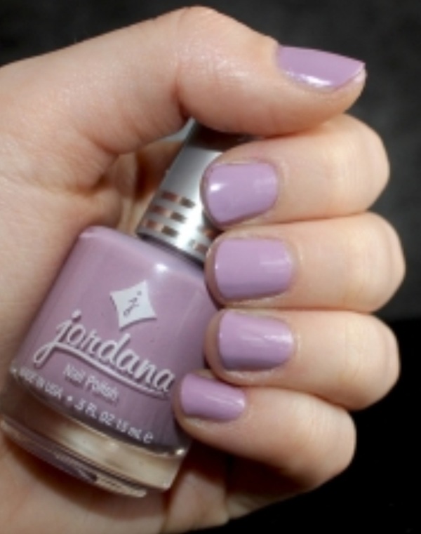 Nail polish swatch / manicure of shade Jordana Lavender Fields