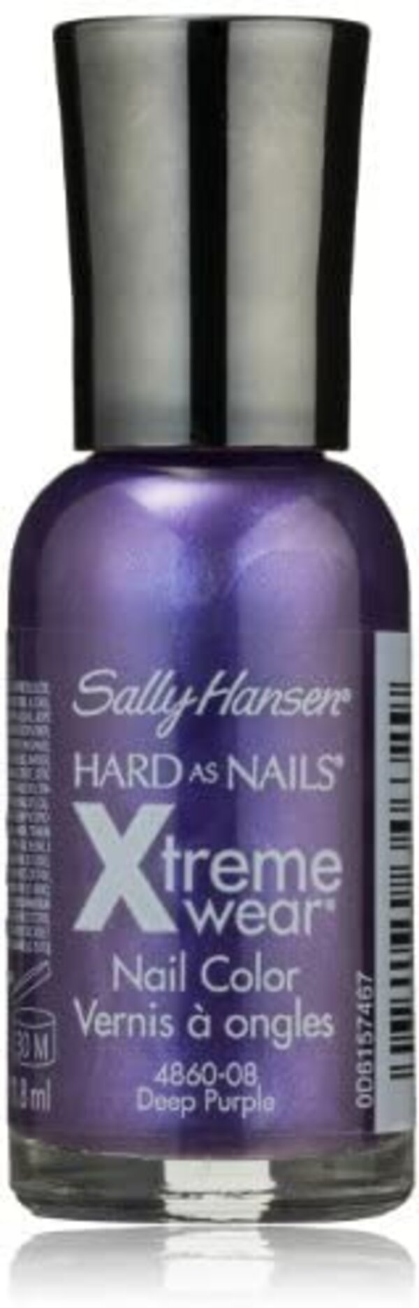 Nail polish swatch / manicure of shade Sally Hansen Deep Purple
