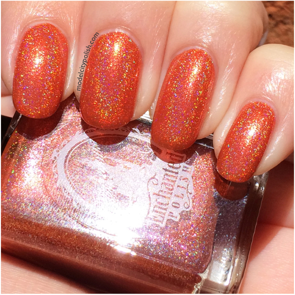 Nail polish swatch / manicure of shade Enchanted Polish May 2014