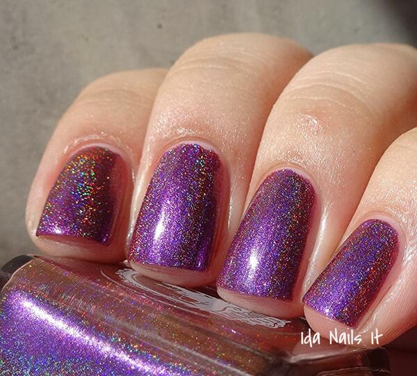 Nail polish swatch / manicure of shade Enchanted Polish June 2014