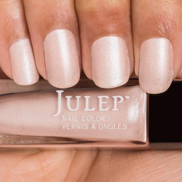 Nail polish swatch / manicure of shade Julep Abigail
