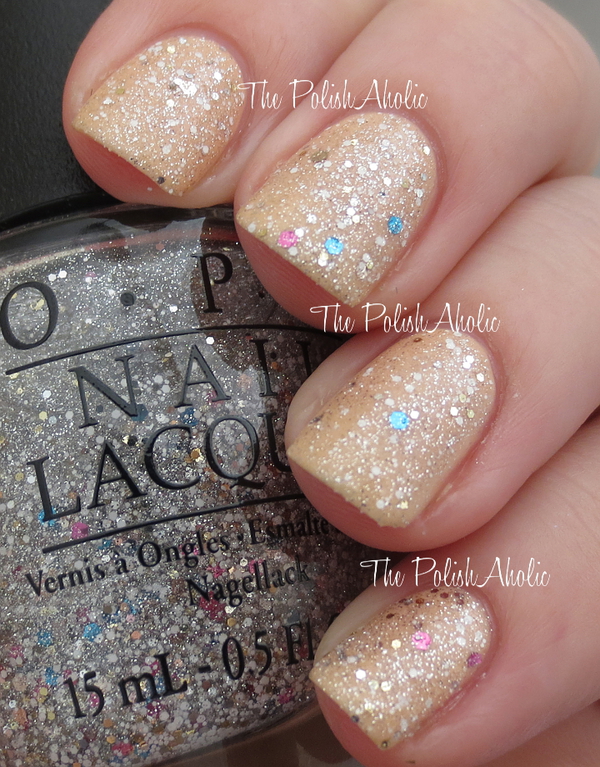 Nail polish swatch / manicure of shade OPI Muppets World Tour