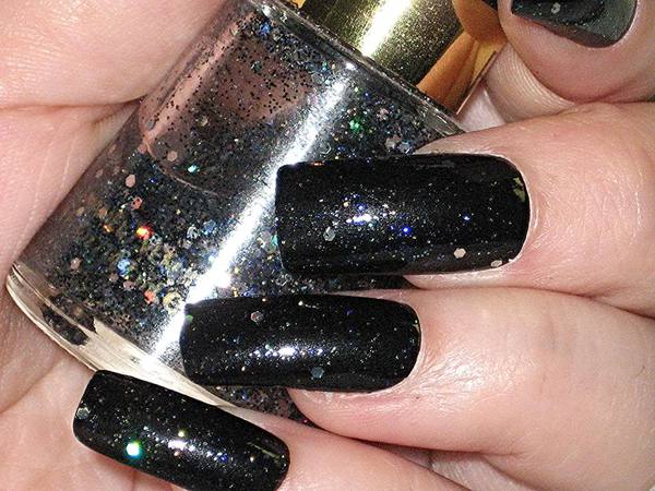 Nail polish swatch / manicure of shade Revlon Galaxy