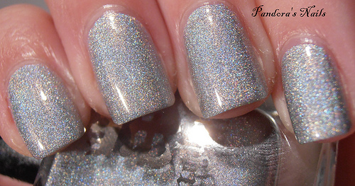 Nail polish swatch / manicure of shade A England Encore Margot