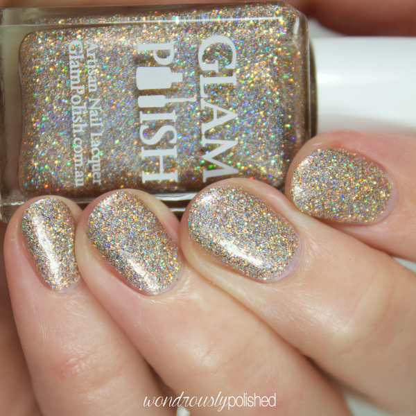 Nail polish swatch / manicure of shade Glam Polish I Know You Want Me!