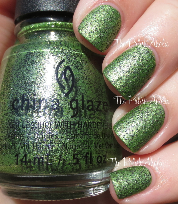 Nail polish swatch / manicure of shade China Glaze But of Corpse!