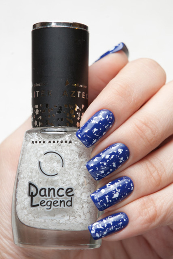 Nail polish swatch / manicure of shade Dance Legend Aztec 04