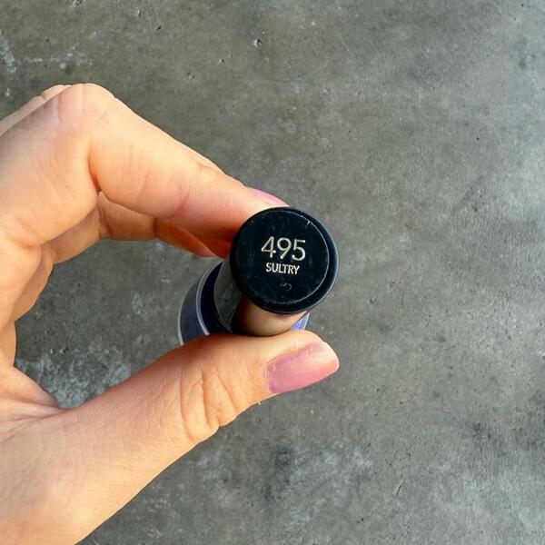 Nail polish swatch / manicure of shade Revlon Sultry