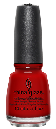 Nail polish swatch / manicure of shade China Glaze Salsa