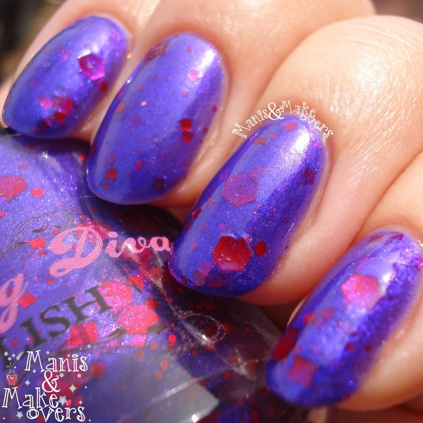 Nail polish swatch / manicure of shade Darling Diva G-Spot