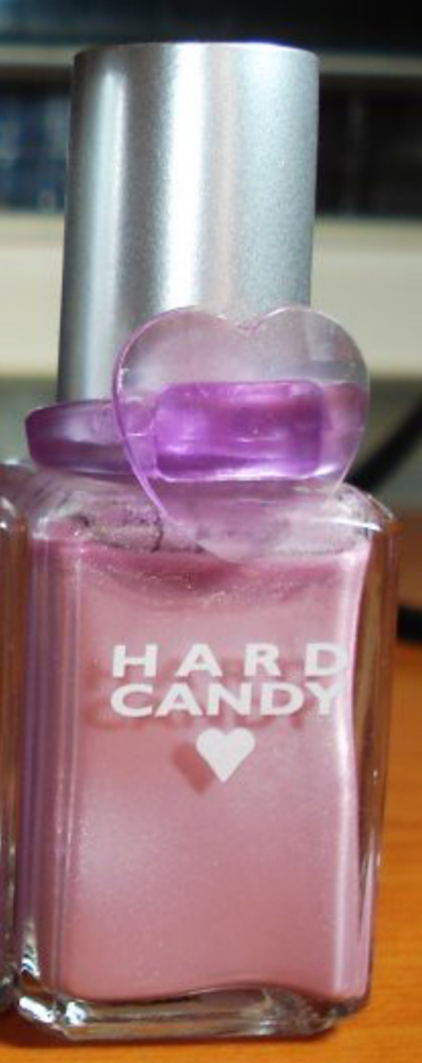 Nail polish swatch / manicure of shade Hard Candy Chump