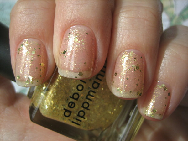 Nail polish swatch / manicure of shade Deborah Lippmann Boom Boom Pow
