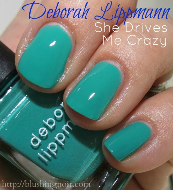 Nail polish swatch / manicure of shade Deborah Lippmann She Drives Me Crazy